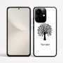 כיסוי בעיצוב אישי עם השם שלך לדגם - Realme Narzo 70 Pro 5G בעיצוב עץ