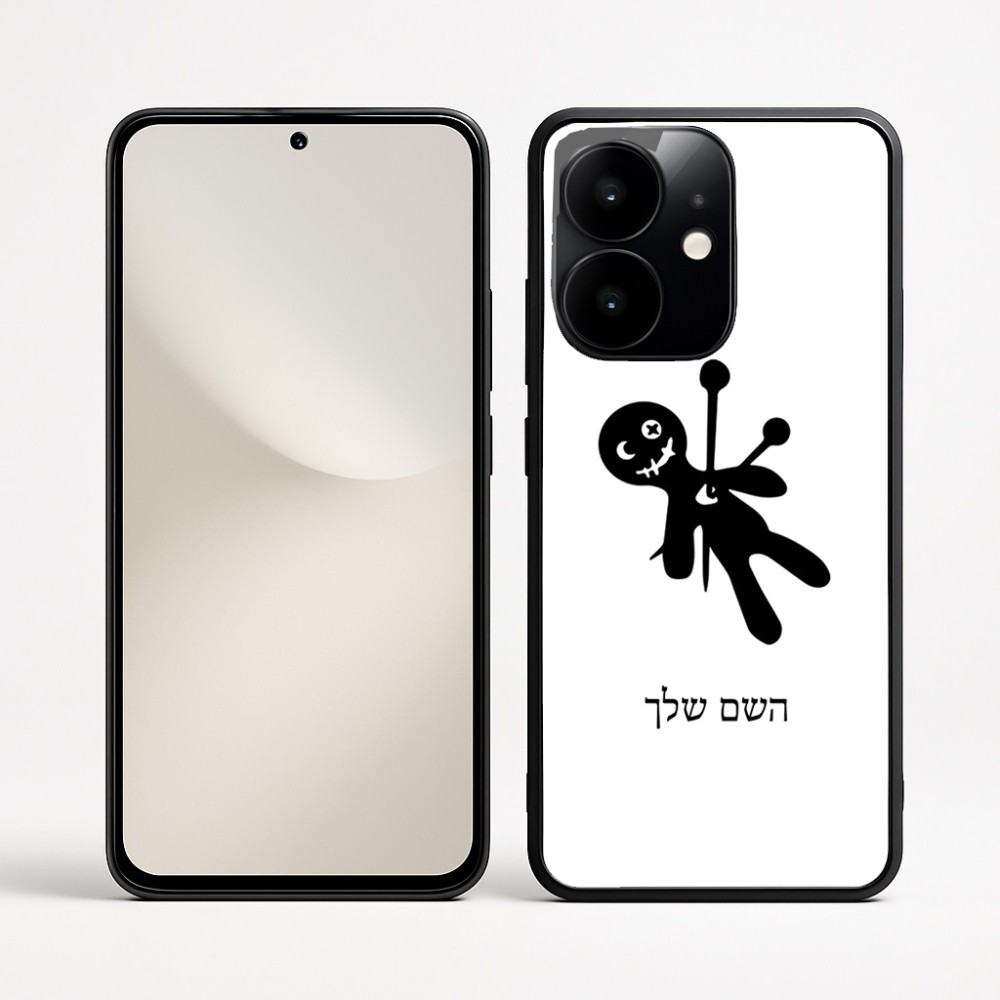 כיסוי בעיצוב אישי עם השם שלך לדגם - Realme Narzo 70 Pro 5G בעיצוב וודו