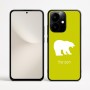 כיסוי בעיצוב אישי עם השם שלך לדגם - Realme Narzo 70 Pro 5G בעיצוב דוב
