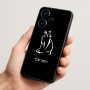 כיסוי בעיצוב אישי עם השם שלך לדגם - Realme Narzo 70 Pro 5G בעיצוב חתול