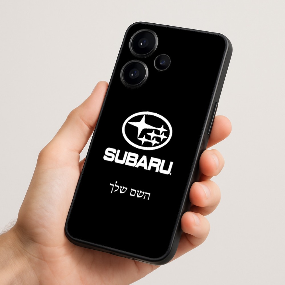כיסוי בעיצוב אישי עם השם שלך לדגם - Realme Narzo 70 Pro 5G בעיצוב סובארו
