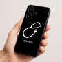 כיסוי בעיצוב אישי עם השם שלך לדגם - Realme Narzo 70 Pro 5G בעיצוב סטטוסקופ רופא