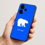 כיסוי בעיצוב אישי עם השם שלך לדגם - Realme Narzo 70 Pro 5G בעיצוב דוב