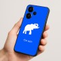 כיסוי בעיצוב אישי עם השם שלך לדגם - Realme Narzo 70 Pro 5G בעיצוב פיל