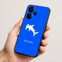 כיסוי בעיצוב אישי עם השם שלך לדגם - Realme Narzo 70 Pro 5G בעיצוב כריש ראש פטיש