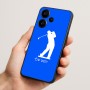 כיסוי בעיצוב אישי עם השם שלך לדגם - Realme Narzo 70 Pro 5G בעיצוב שחקן גולף