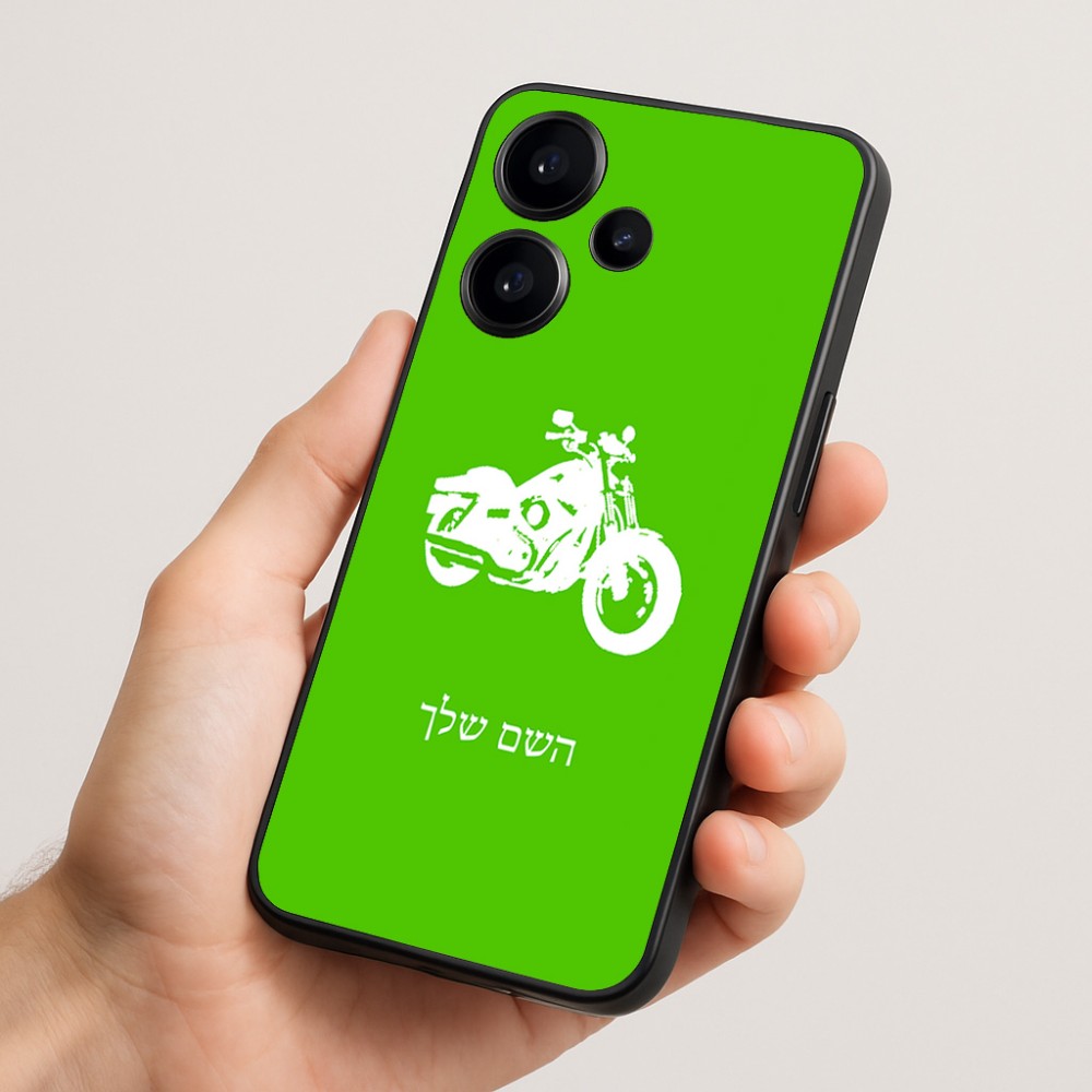 כיסוי בעיצוב אישי עם השם שלך לדגם - Realme Narzo 70 Pro 5G בעיצוב הארלי-דיווידסון