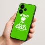 כיסוי בעיצוב אישי עם השם שלך לדגם - Realme Narzo 70 Pro 5G בעיצוב מלך הגריל