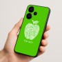 כיסוי בעיצוב אישי עם השם שלך לדגם - Realme Narzo 70 Pro 5G בעיצוב הדפס תפוח