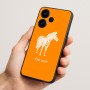 כיסוי בעיצוב אישי עם השם שלך לדגם - Realme Narzo 70 Pro 5G בעיצוב זברה