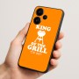 כיסוי בעיצוב אישי עם השם שלך לדגם - Realme Narzo 70 Pro 5G בעיצוב מלך הגריל
