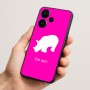 כיסוי בעיצוב אישי עם השם שלך לדגם - Realme Narzo 70 Pro 5G בעיצוב קרנף
