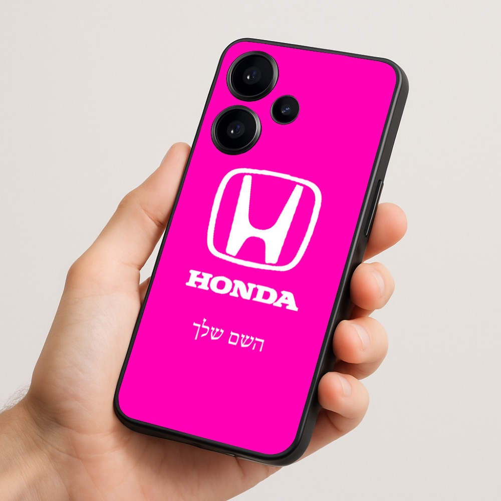 כיסוי בעיצוב אישי עם השם שלך לדגם - Realme Narzo 70 Pro 5G בעיצוב הונדה 2