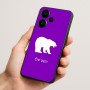 כיסוי בעיצוב אישי עם השם שלך לדגם - Realme Narzo 70 Pro 5G בעיצוב דוב