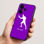 כיסוי בעיצוב אישי עם השם שלך לדגם - Realme Narzo 70 Pro 5G בעיצוב שחקן פינג פונג