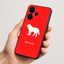 כיסוי בעיצוב אישי עם השם שלך לדגם - Realme Narzo 70 Pro 5G בעיצוב כלב