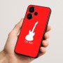 כיסוי בעיצוב אישי עם השם שלך לדגם - Realme Narzo 70 Pro 5G בעיצוב גיטרה
