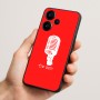 כיסוי בעיצוב אישי עם השם שלך לדגם - Realme Narzo 70 Pro 5G בעיצוב מיקרופון