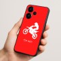 כיסוי בעיצוב אישי עם השם שלך לדגם - Realme Narzo 70 Pro 5G בעיצוב מוטוקרוס