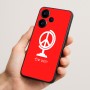כיסוי בעיצוב אישי עם השם שלך לדגם - Realme Narzo 70 Pro 5G בעיצוב גלובוסי שלום