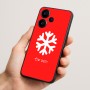 כיסוי בעיצוב אישי עם השם שלך לדגם - Realme Narzo 70 Pro 5G בעיצוב שלג