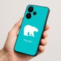 כיסוי בעיצוב אישי עם השם שלך לדגם - Realme Narzo 70 Pro 5G בעיצוב דוב