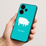 כיסוי בעיצוב אישי עם השם שלך לדגם - Realme Narzo 70 Pro 5G בעיצוב חזיר