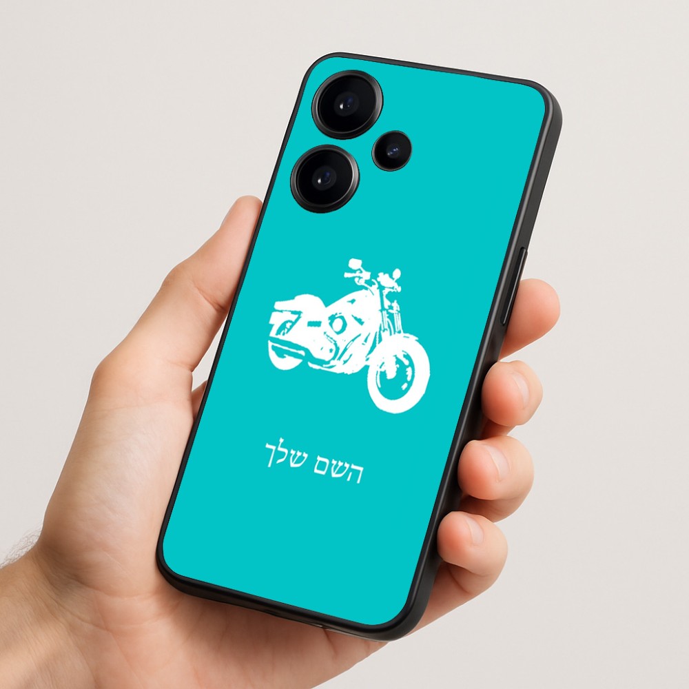 כיסוי בעיצוב אישי עם השם שלך לדגם - Realme Narzo 70 Pro 5G בעיצוב הארלי-דיווידסון