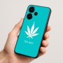 כיסוי בעיצוב אישי עם השם שלך לדגם - Realme Narzo 70 Pro 5G בעיצוב עלה מריחואנה - גראס