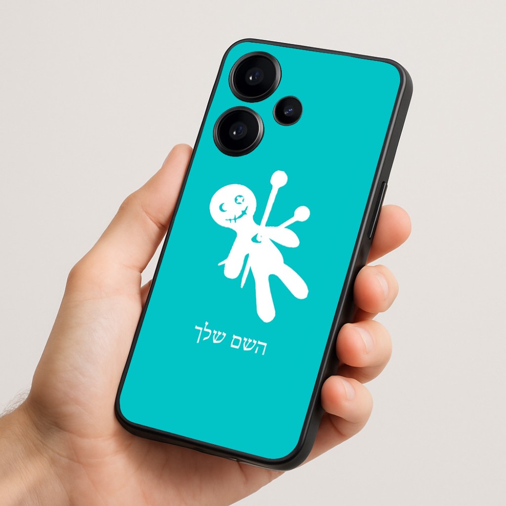 כיסוי בעיצוב אישי עם השם שלך לדגם - Realme Narzo 70 Pro 5G בעיצוב וודו