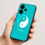 כיסוי בעיצוב אישי עם השם שלך לדגם - Realme Narzo 70 Pro 5G בעיצוב סמל יינג יאנג