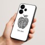 כיסוי בעיצוב אישי עם השם שלך לדגם - Realme Narzo 70 Pro 5G בעיצוב הדפס תפוח