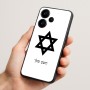 כיסוי בעיצוב אישי עם השם שלך לדגם - Realme Narzo 70 Pro 5G בעיצוב מגן דוד - מגן דוד - ישראל