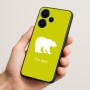 כיסוי בעיצוב אישי עם השם שלך לדגם - Realme Narzo 70 Pro 5G בעיצוב דוב