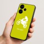 כיסוי בעיצוב אישי עם השם שלך לדגם - Realme Narzo 70 Pro 5G בעיצוב מוטוקרוס