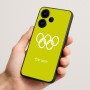כיסוי בעיצוב אישי עם השם שלך לדגם - Realme Narzo 70 Pro 5G בעיצוב אולימפי