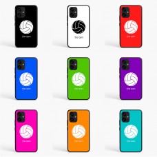 כיסוי בעיצוב אישי עם השם שלך לדגם - Realme P4 Power 5G בעיצוב כדור כדורעף