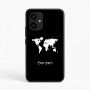כיסוי בעיצוב אישי עם השם שלך לדגם - Realme P4 Power 5G בעיצוב מפת העולם