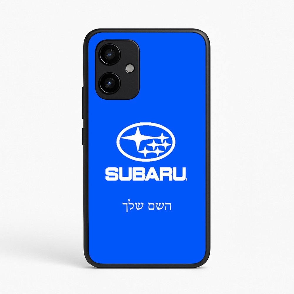 כיסוי בעיצוב אישי עם השם שלך לדגם - Realme P4 Power 5G בעיצוב סובארו