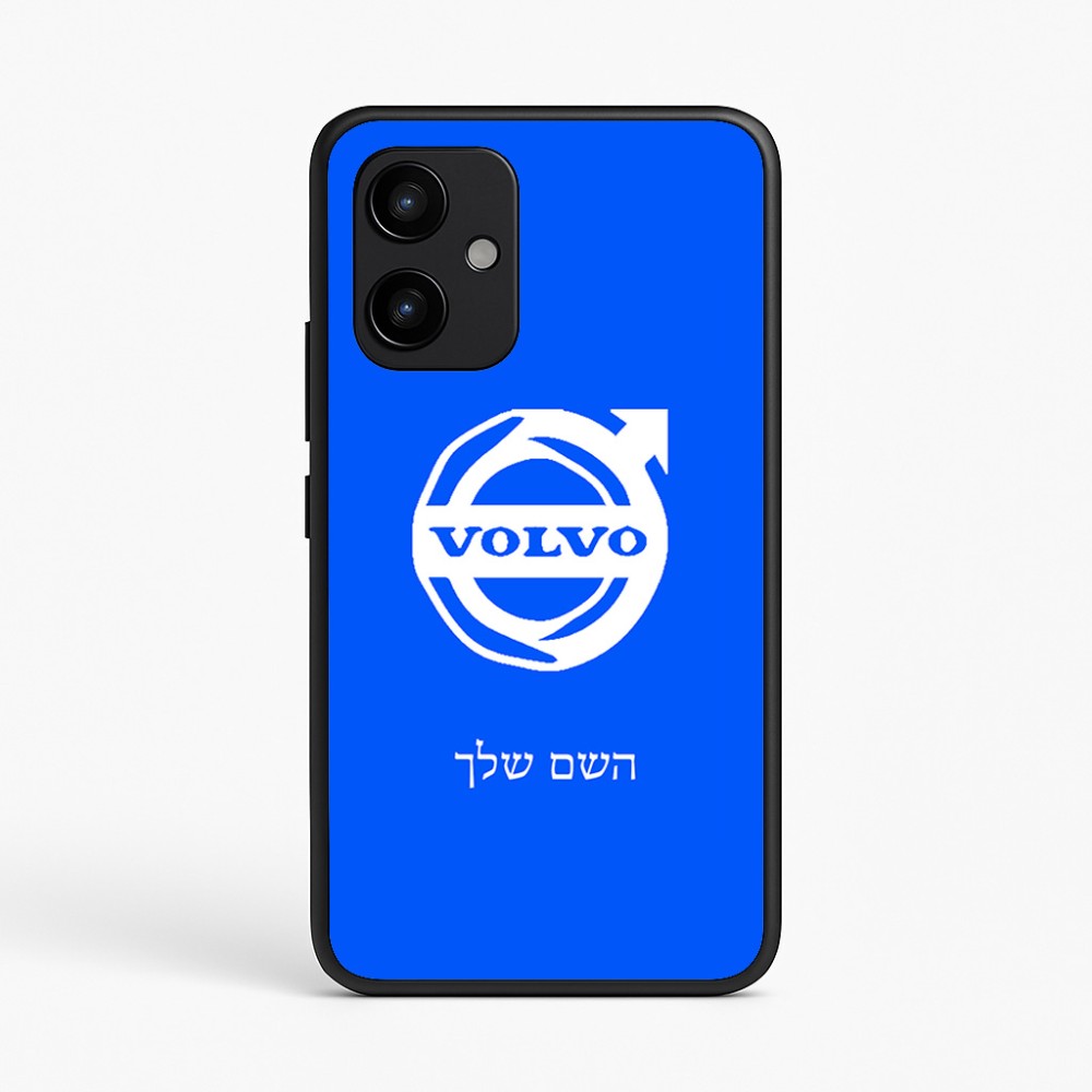 כיסוי בעיצוב אישי עם השם שלך לדגם - Realme P4 Power 5G בעיצוב וולוו