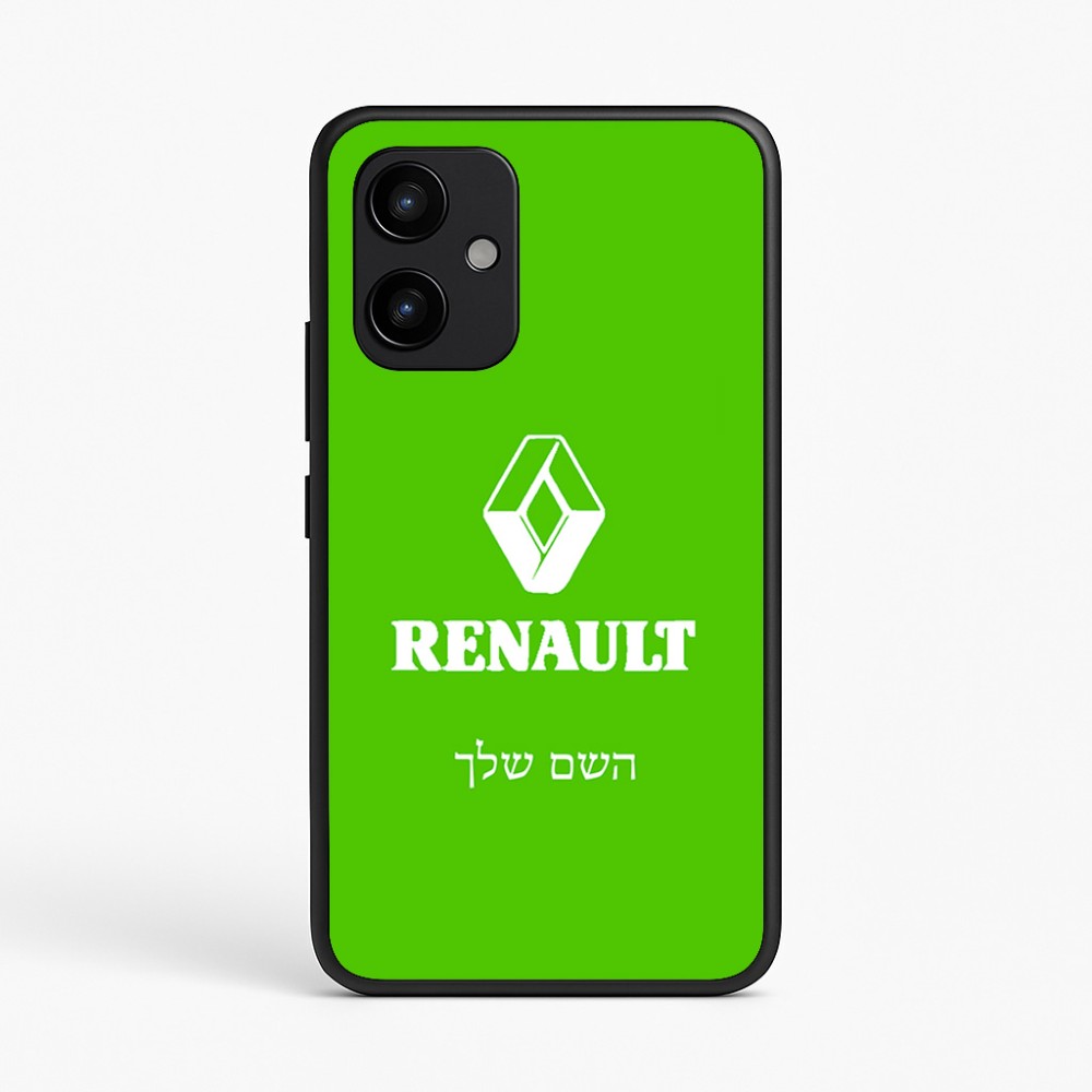 כיסוי בעיצוב אישי עם השם שלך לדגם - Realme P4 Power 5G בעיצוב רנו