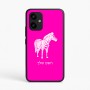 כיסוי בעיצוב אישי עם השם שלך לדגם - Realme P4 Power 5G בעיצוב זברה