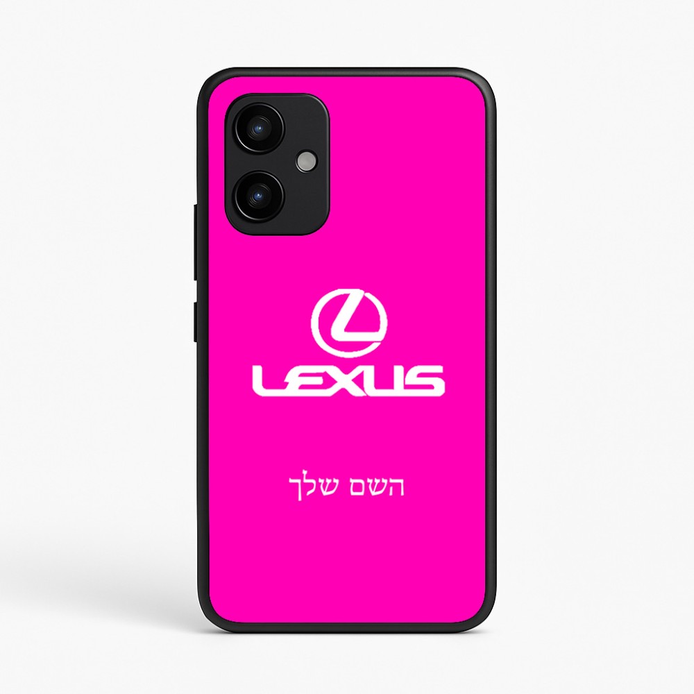 כיסוי בעיצוב אישי עם השם שלך לדגם - Realme P4 Power 5G בעיצוב לקסוס