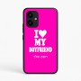 כיסוי בעיצוב אישי עם השם שלך לדגם - Realme P4 Power 5G בעיצוב אוהבת את החבר שלי