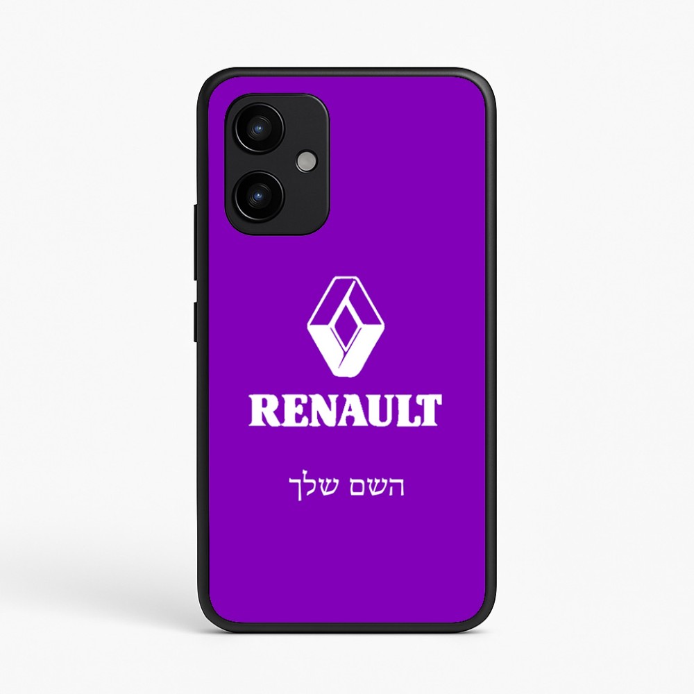 כיסוי בעיצוב אישי עם השם שלך לדגם - Realme P4 Power 5G בעיצוב רנו