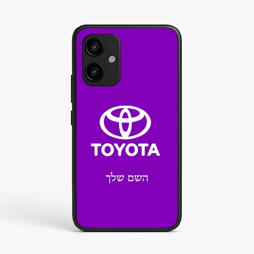 כיסוי בעיצוב אישי עם השם שלך לדגם - Realme P4 Power 5G בעיצוב טויוטה
