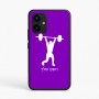 כיסוי בעיצוב אישי עם השם שלך לדגם - Realme P4 Power 5G בעיצוב הרמת משקולות