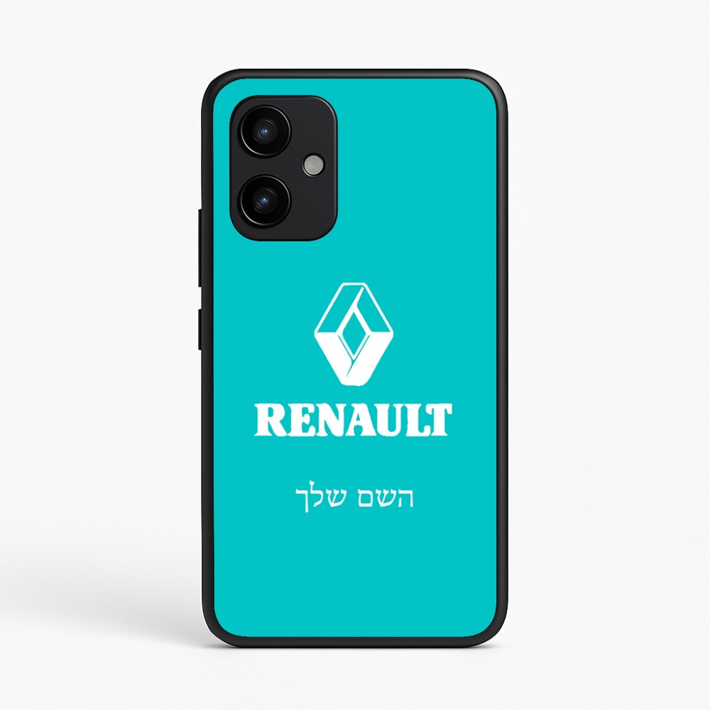 כיסוי בעיצוב אישי עם השם שלך לדגם - Realme P4 Power 5G בעיצוב רנו