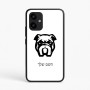 כיסוי בעיצוב אישי עם השם שלך לדגם - Realme P4 Power 5G בעיצוב פרצוף בולדוג
