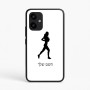 כיסוי בעיצוב אישי עם השם שלך לדגם - Realme P4 Power 5G בעיצוב רץ רץ אישה
